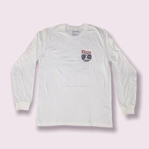 Brixton - Coors Rocky L/S STT - Off White - Size (M)